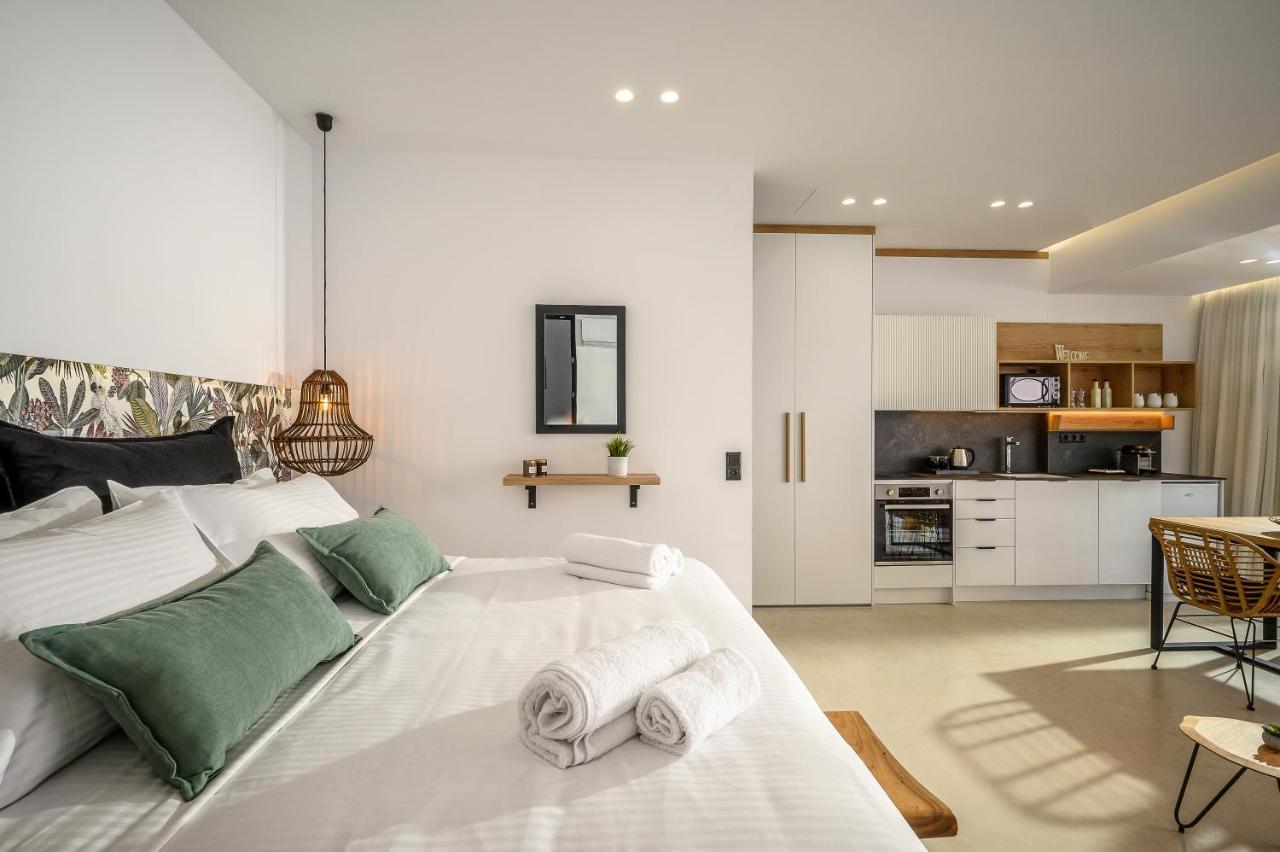 Talise I Modern & Luxury Suite Just 2 Minutes From The Beach Stalida Exterior foto